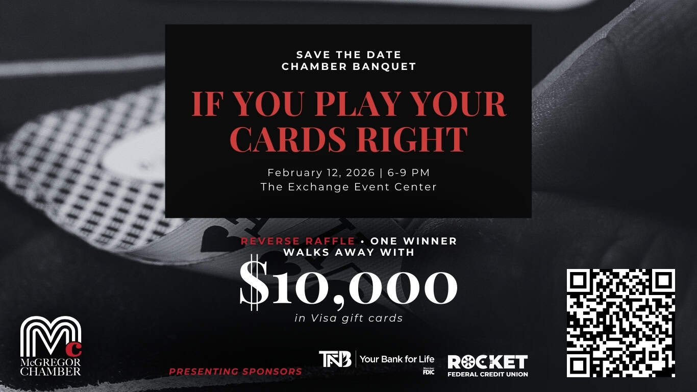 2026 Chamber Banquet Announcement